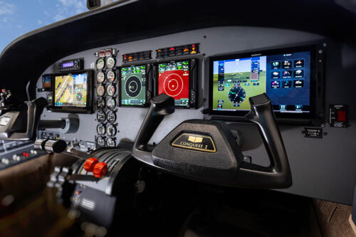 Cessna Conquest panel upgrade