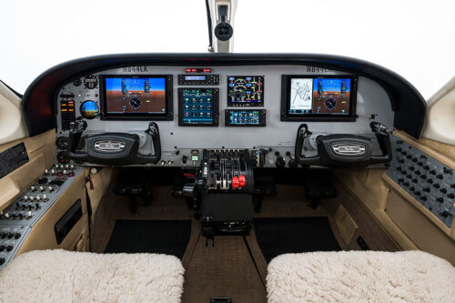 Avionic panel upgrade Cessna 421c