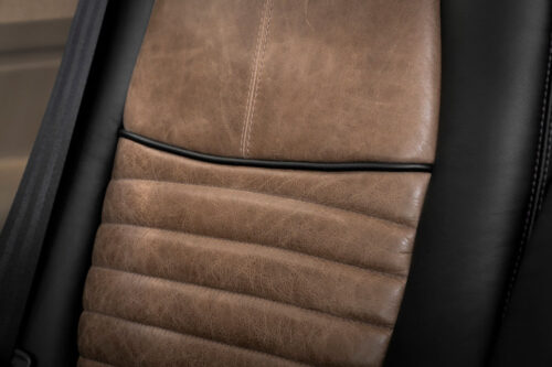 Cessna Mustang leather seating