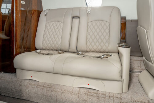 Citation XLS custom leather seats