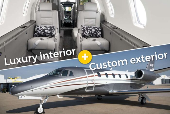 Custom Aircraft Interior and Paint